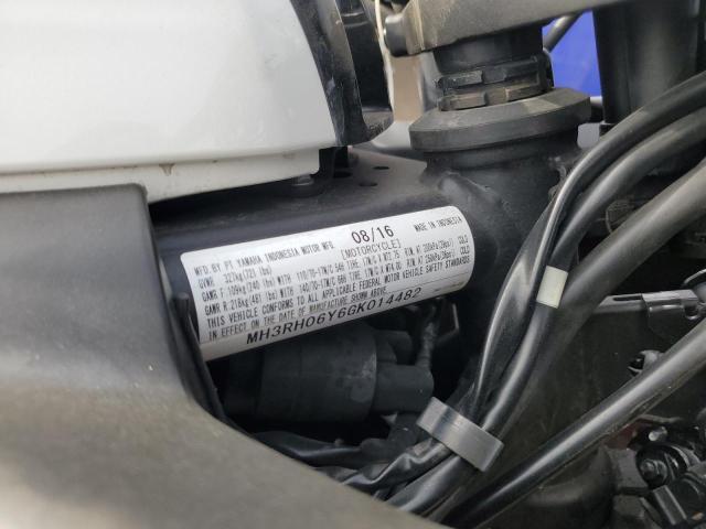 2016 YAMAHA YZFR3 MH3RH06Y6GK014482