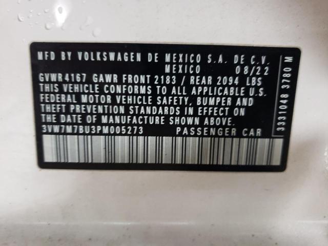 2023 VOLKSWAGEN JETTA SE - 3VW7M7BU3PM005273