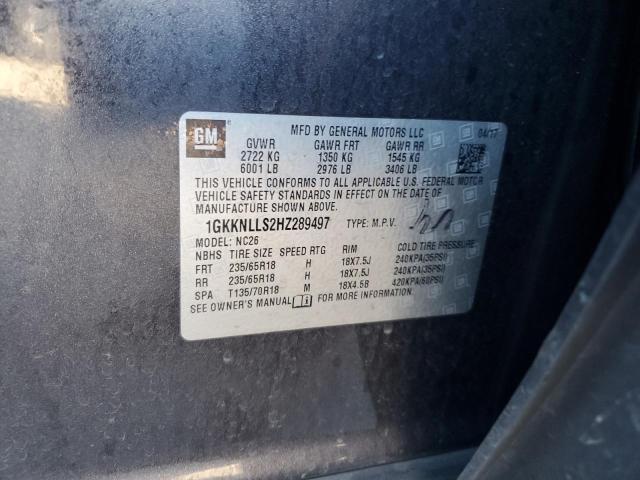2017 GMC ACADIA SLE - 1GKKNLLS2HZ289497