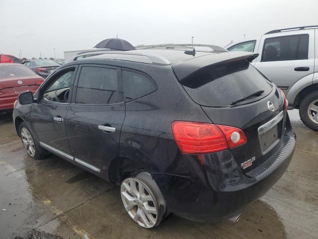 NISSAN ROGUE S 2013 black 4dr spor gas JN8AS5MT8DW516937 photo #3