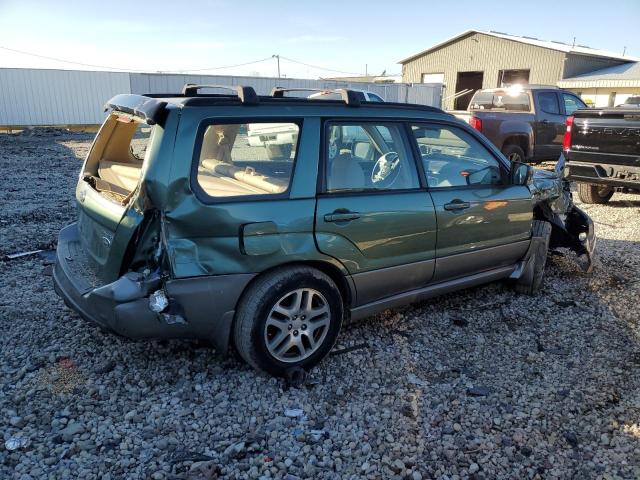 SUBARU FORESTER 2 2006 green  gas JF1SG67616H748063 photo #4