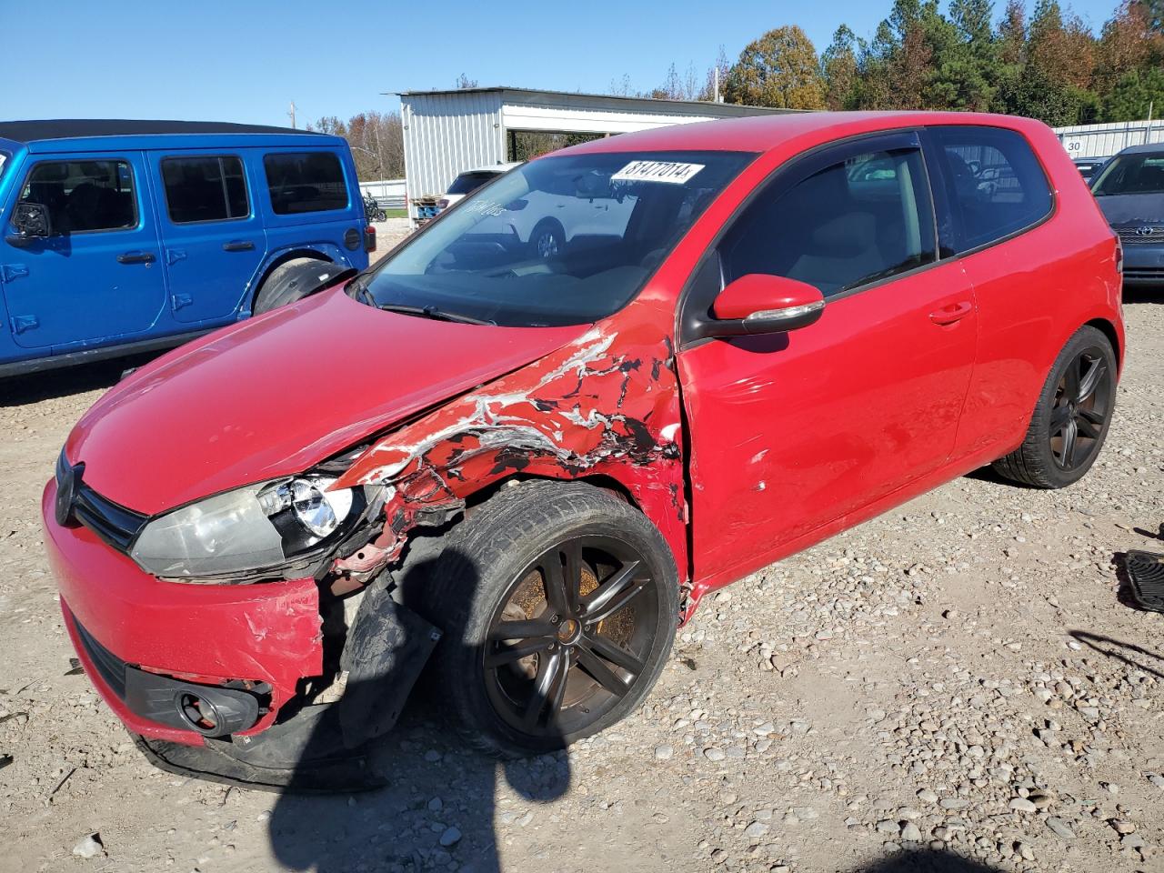 Lot #3021006247 2012 VOLKSWAGEN GOLF