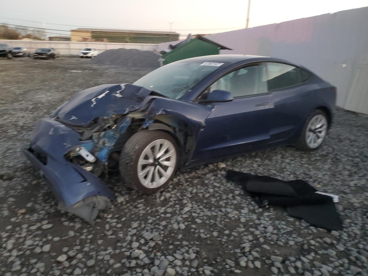 Lot #2976238497 2022 TESLA MODEL 3