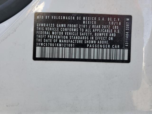 2019 VOLKSWAGEN JETTA S - 3VWC57BU1KM121091