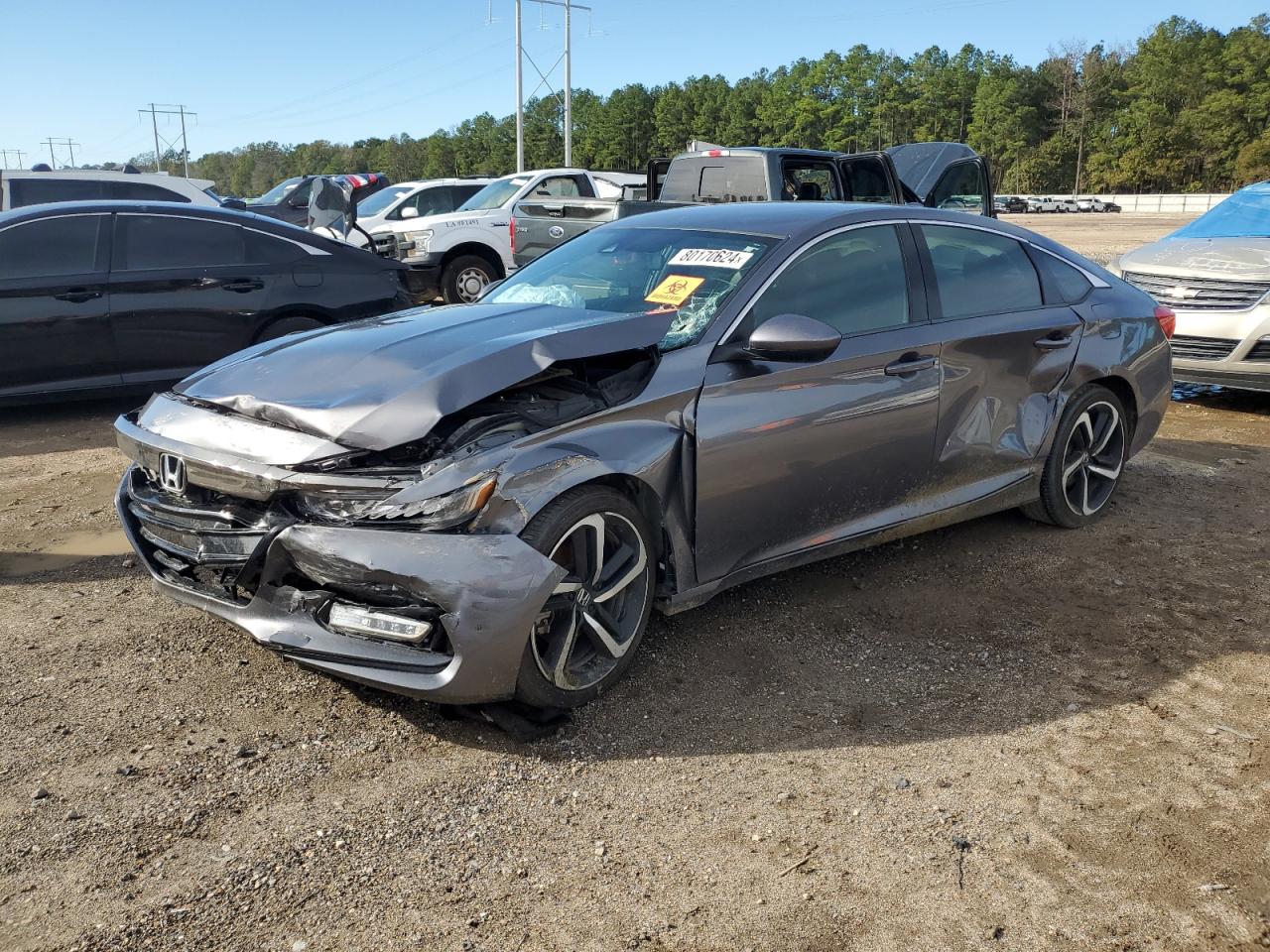 Lot #3050529093 2018 HONDA ACCORD SPO