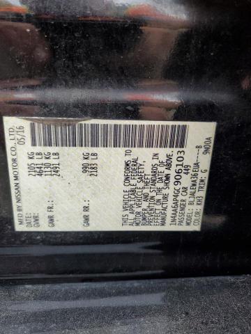 2016 NISSAN MAXIMA 3.5 - 1N4AA6AP4GC906103