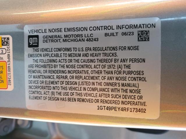 2024 GMC SIERRA K25 - 1GT49PEY4RF173402