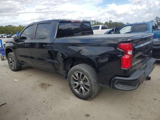 CHEVROLET SILVERADO 2022 black  gas 1GCUDEED1NZ504977 photo #3