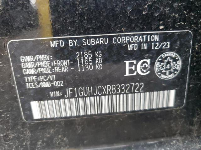 2024 SUBARU IMPREZA RS JF1GUHJCXR8332722