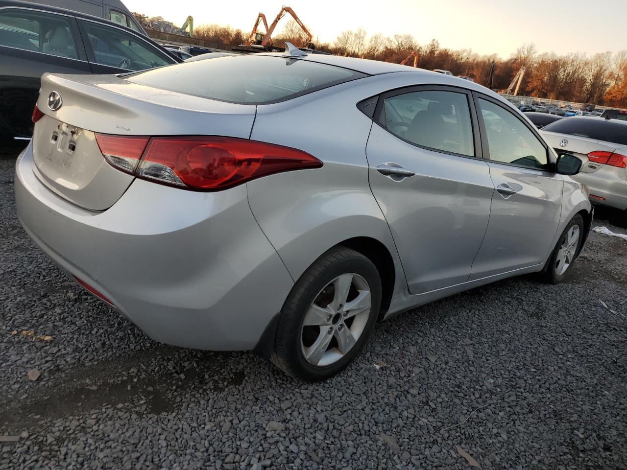 Lot #3034345068 2013 HYUNDAI ELANTRA GL