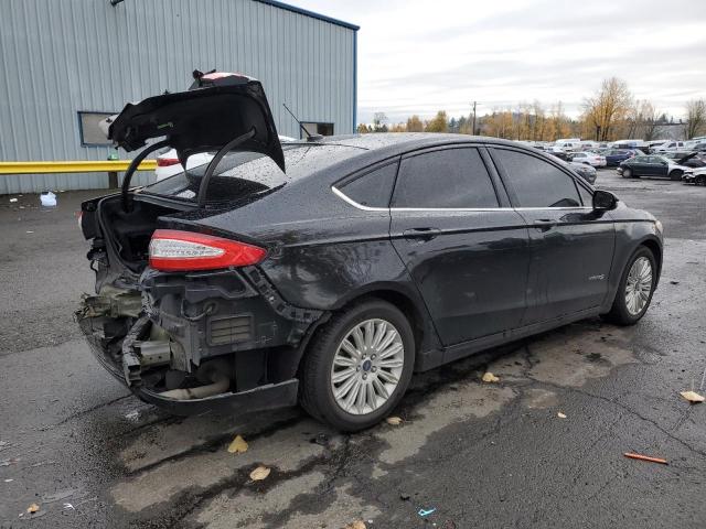 FORD FUSION SE 2016 black  hybrid engine 3FA6P0LU4GR356097 photo #4