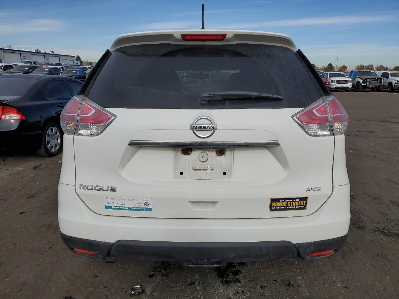 Lot #3023453257 2015 NISSAN ROGUE S