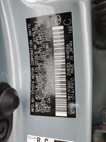 2015 TOYOTA PRIUS - JTDKN3DU7F1949170