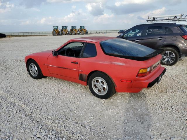 PORSCHE 944 1987 red  gas WP0AB0946HN476255 photo #3