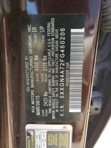 2015 KIA OPTIMA EX - 5XXGN4A72FG460206