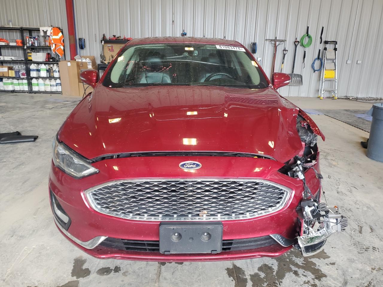 Lot #3031845999 2019 FORD FUSION TIT