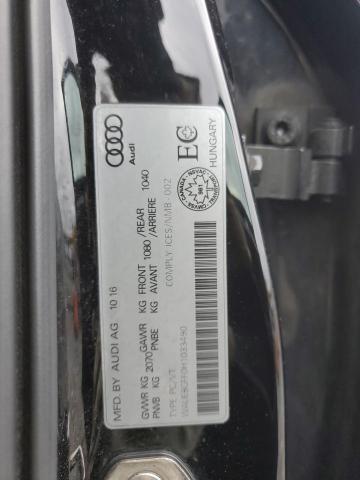 2017 AUDI A3 PROGRES WAUE8GFF0H1033490