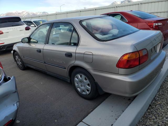 HONDA CIVIC LX 2000 tan  gas 1HGEJ6676YL027631 photo #3