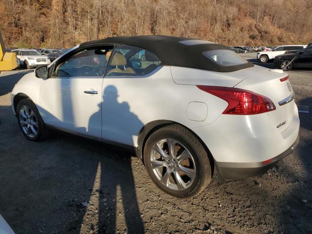 NISSAN MURANO CRO 2014 white  gas JN8AZ1FY8EW300939 photo #3