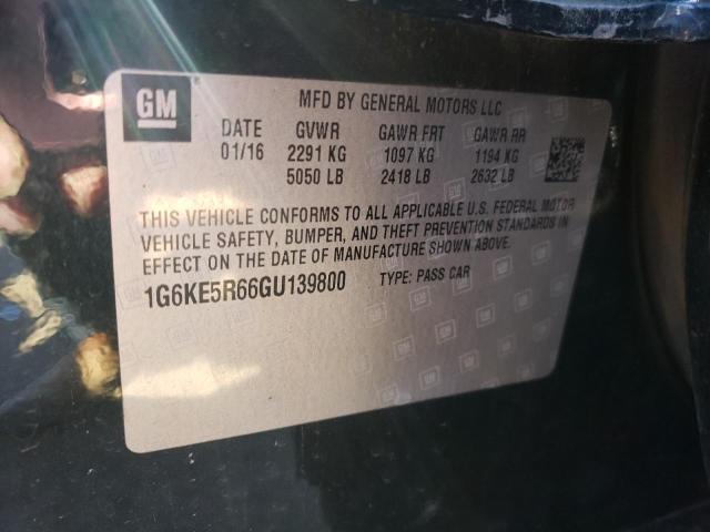 2016 CADILLAC CT6 LUXURY - 1G6KE5R66GU139800