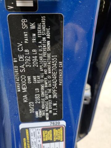 2024 KIA FORTE GT L - 3KPF54AD4RE704551