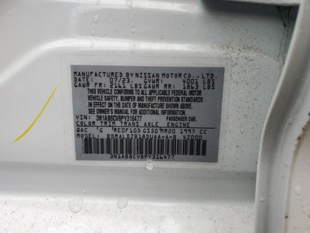 2023 NISSAN SENTRA SV - 3N1AB8CV8PY316477