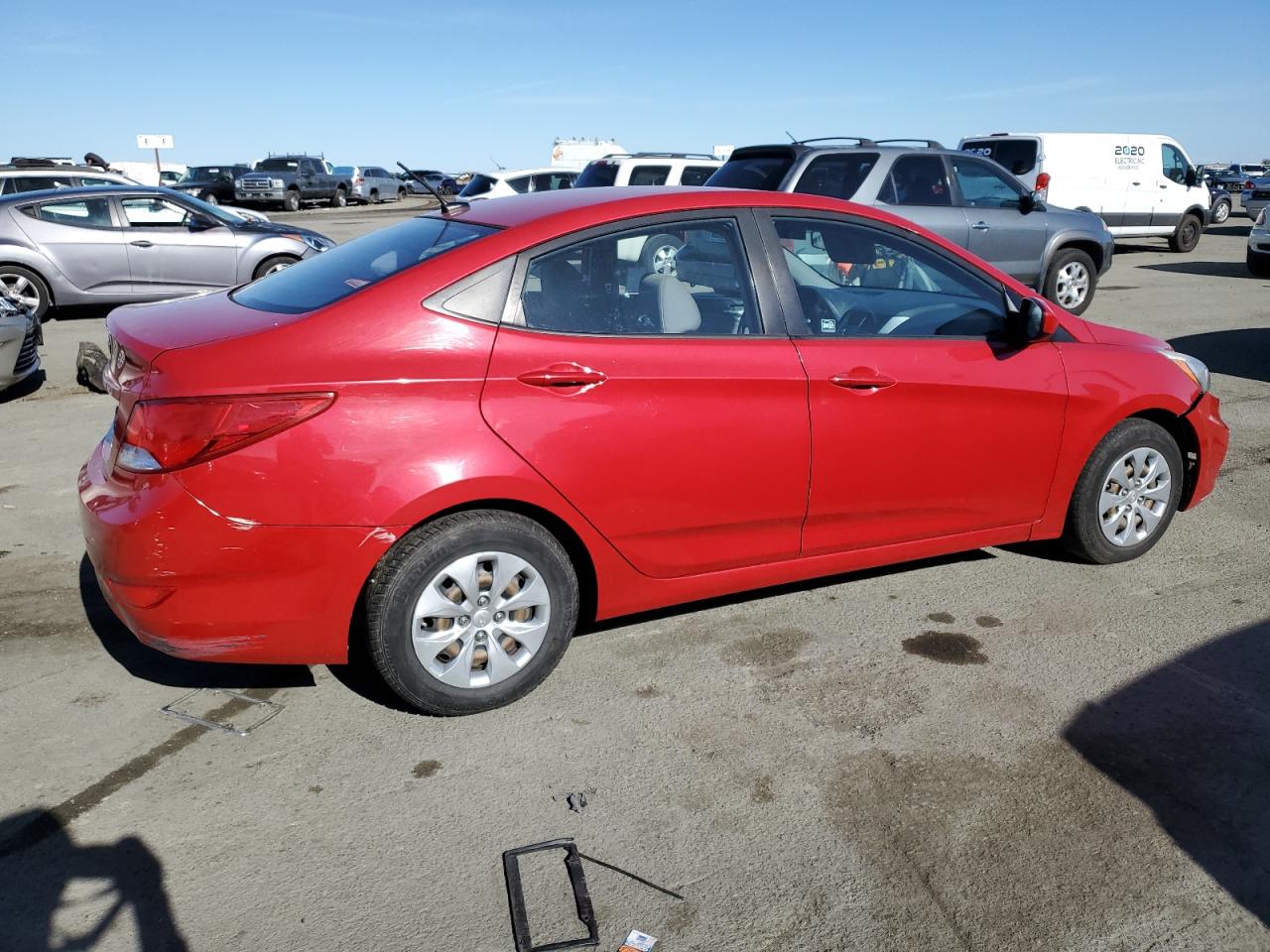 Lot #2986757164 2016 HYUNDAI ACCENT SE