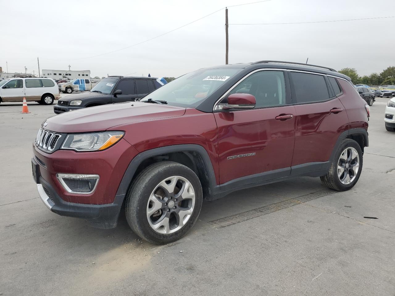 Lot #2962252990 2021 JEEP COMPASS LI