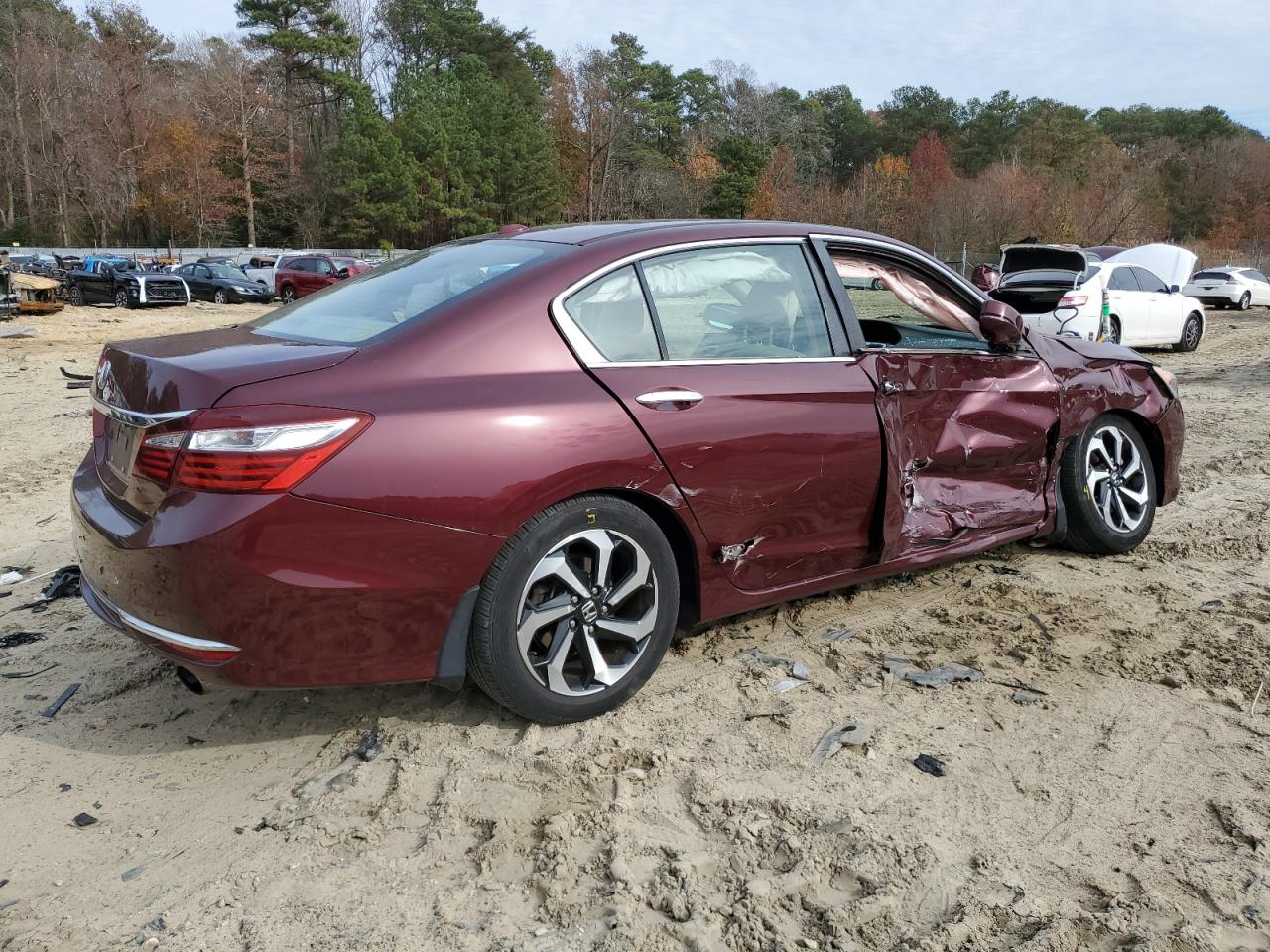 Lot #3033328819 2017 HONDA ACCORD EX