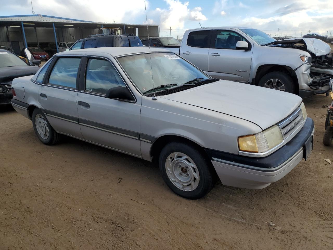 Lot #2991047200 1991 FORD TEMPO GL