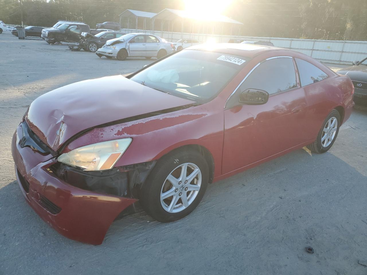 Lot #3007702931 2003 HONDA ACCORD EX