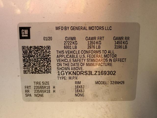 2020 CADILLAC XT5 PREMIU - 1GYKNDRS3LZ169302
