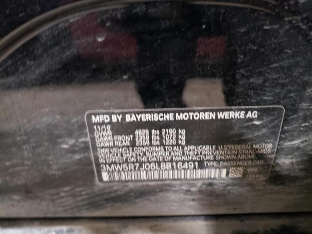 VIN 3MW5R7J06L8B16491 2020 BMW 3 SERIES no.12