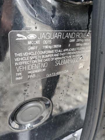 2016 JAGUAR XF S SAJBM4BV0GCY00336