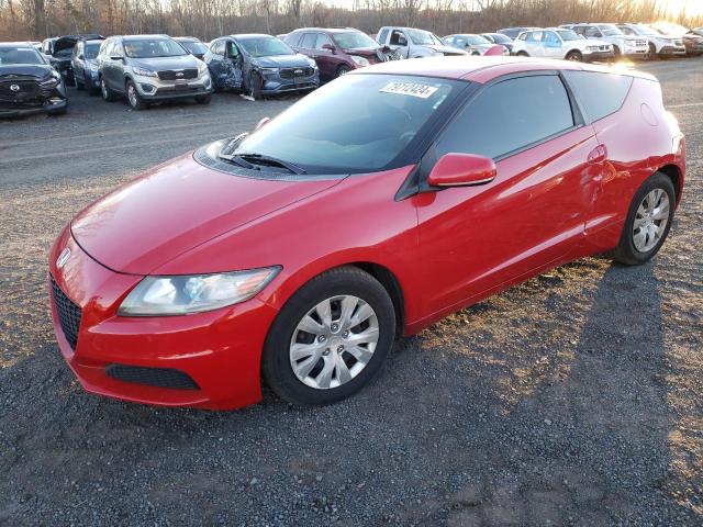 HONDA CR-Z 2013 red  hybrid engine JHMZF1C49DS000050 photo #1