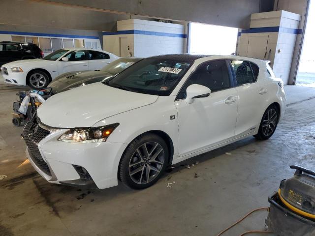 LEXUS CT 200 2014 white  hybrid engine JTHKD5BH1E2184467 photo #1