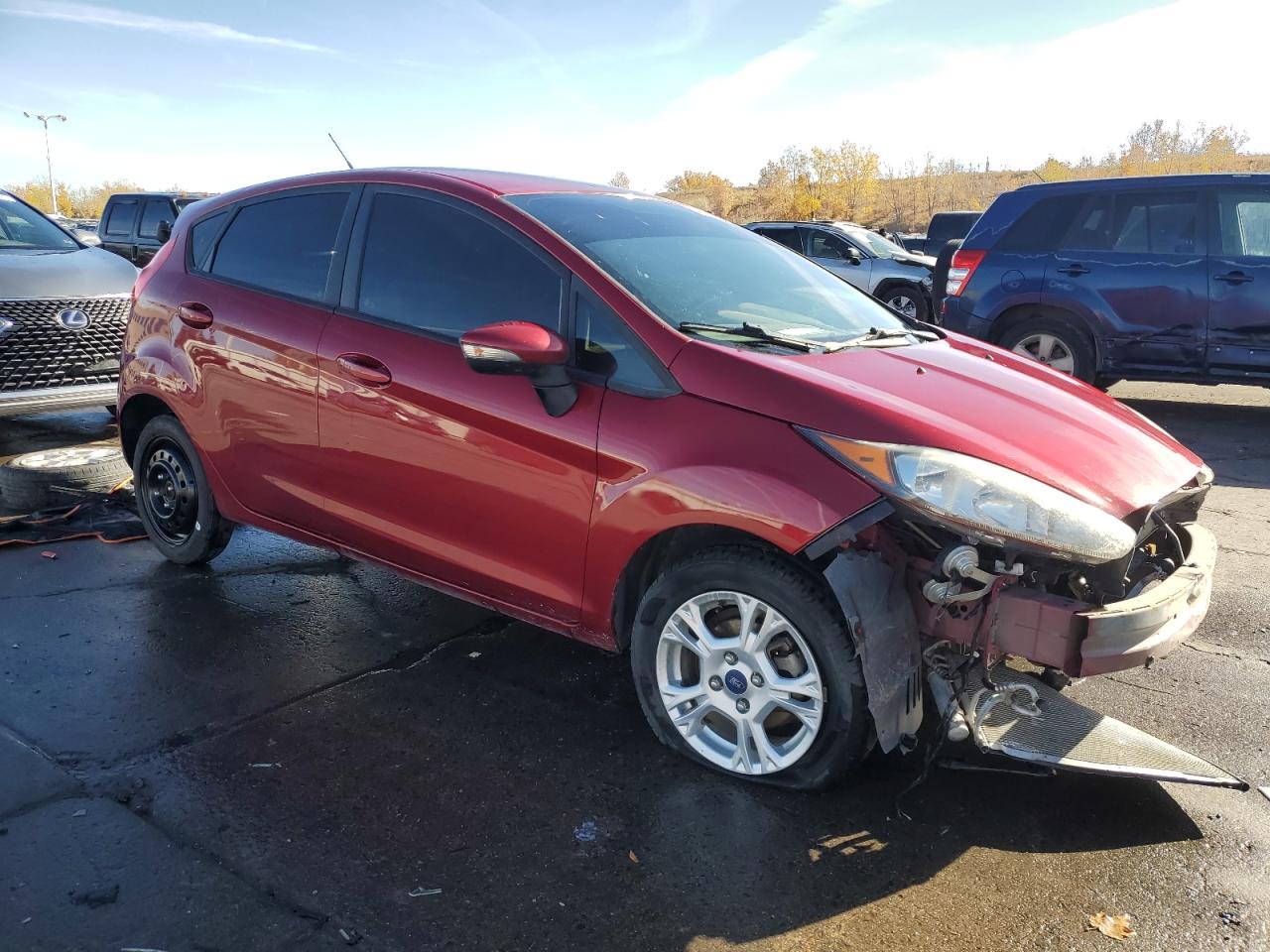 Lot #2945830676 2016 FORD FIESTA SE