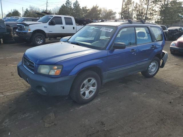 Global Auto Auctions: 2004 SUBARU FORESTER