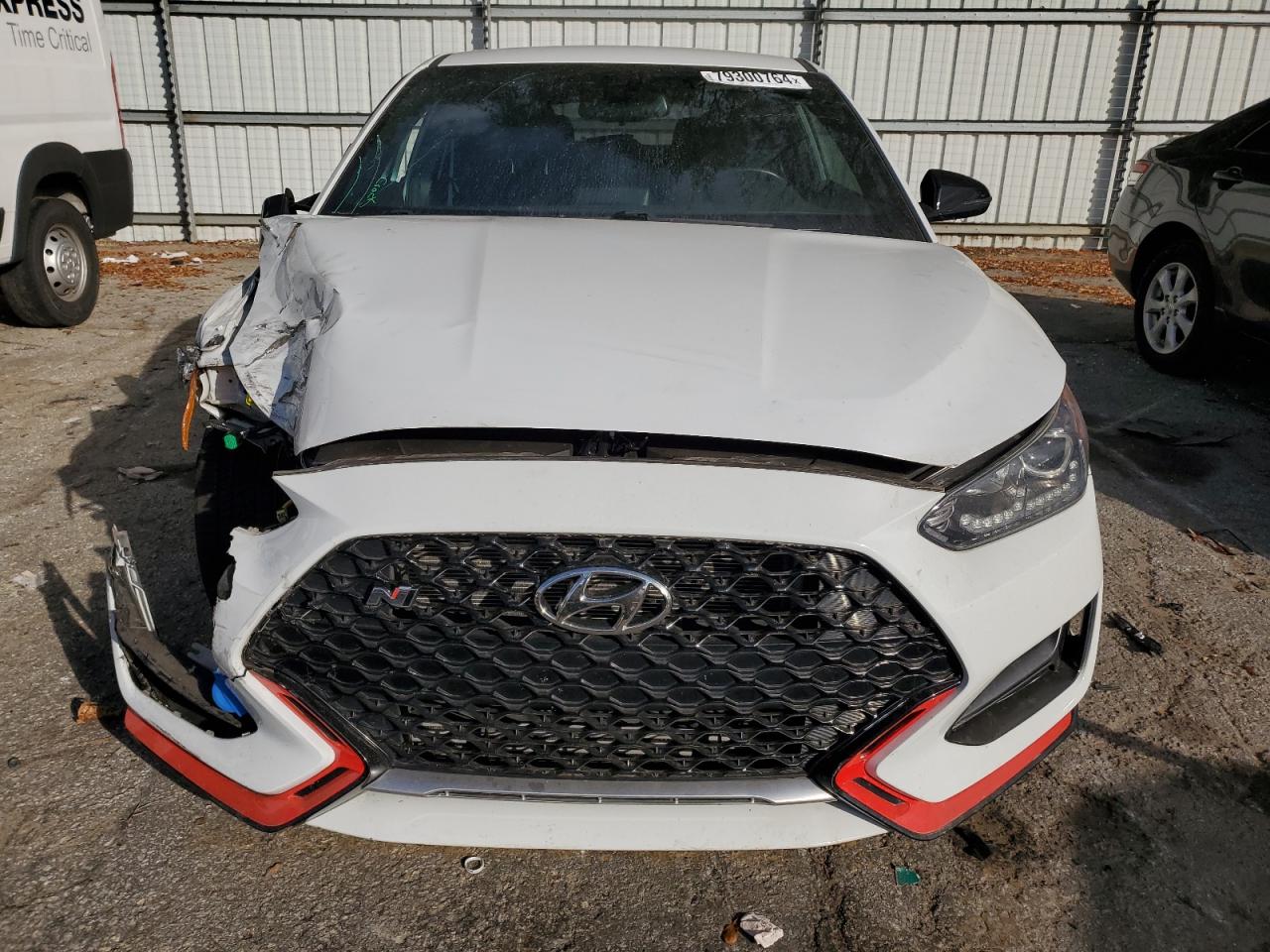 Lot #3022936165 2019 HYUNDAI VELOSTER N