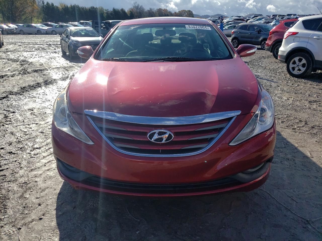 Lot #3028580944 2014 HYUNDAI SONATA GLS