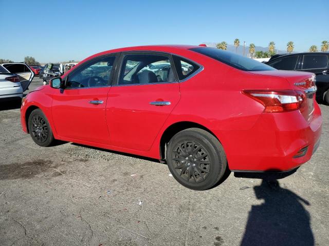 NISSAN SENTRA S 2017 red  gas 3N1AB7AP0HL692877 photo #3