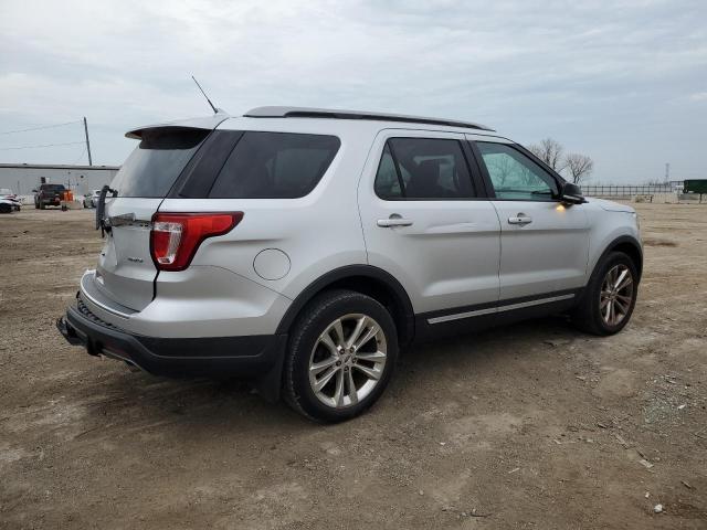 FORD EXPLORER X 2018 silver  gas 1FM5K8D82JGC03958 photo #4