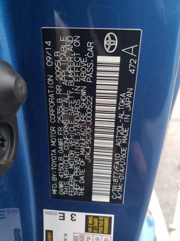 2015 TOYOTA SCION TC - JTKJF5C70FJ000522