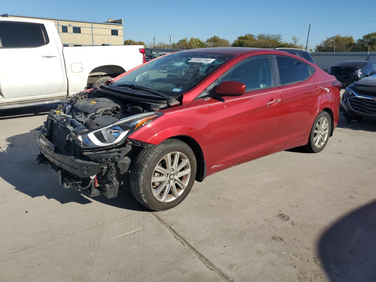 Lot #2996686551 2015 HYUNDAI ELANTRA SE