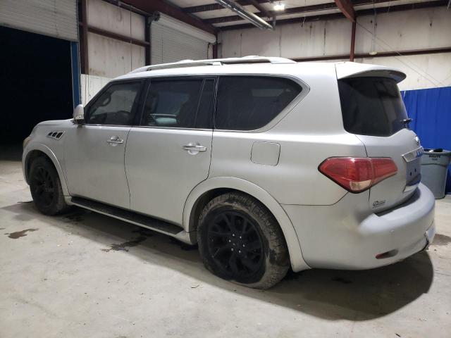 INFINITI QX56 2012 silver 4dr spor gas JN8AZ2NE8C9015408 photo #3