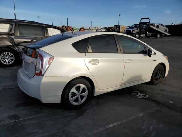 TOYOTA PRIUS 2015 white  hybrid engine JTDKN3DU7F0458717 photo #4