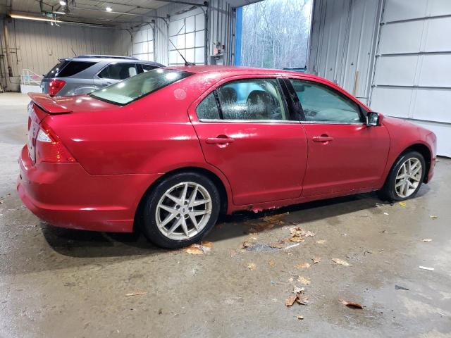 FORD FUSION SEL 2012 red  flexible fuel 3FAHP0CG4CR386472 photo #4