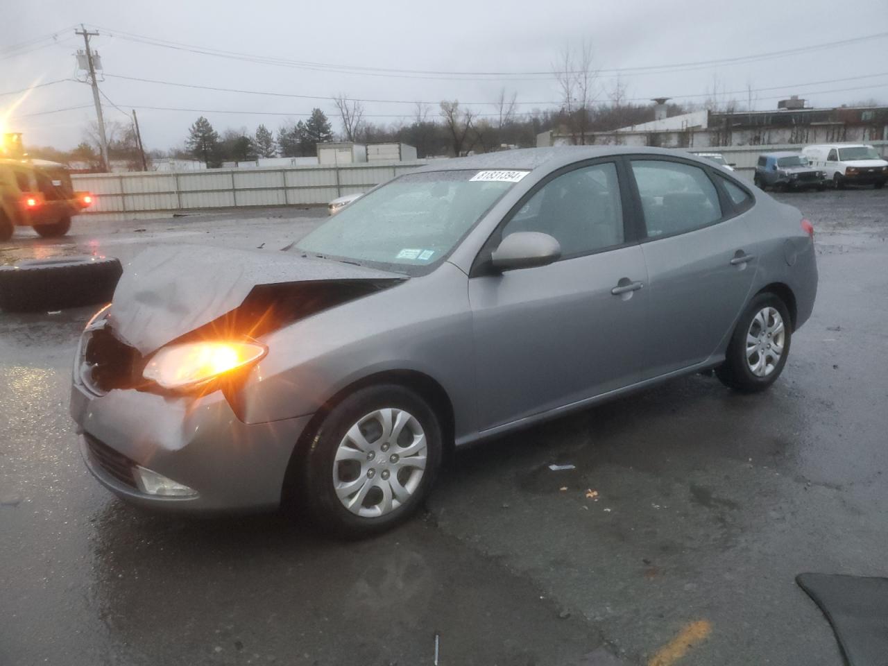 Lot #3033080997 2010 HYUNDAI ELANTRA BL