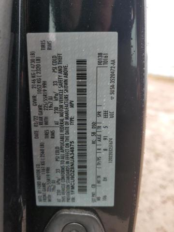 2022 FORD ESCAPE TIT - 1FMCU9DZ8NUA34875