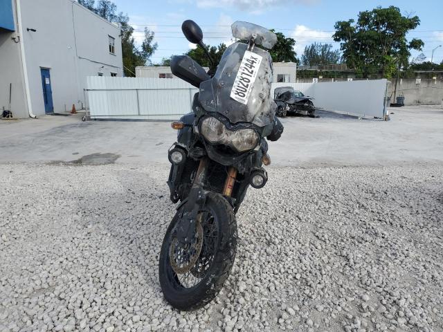 TRIUMPH MOTORCYCLE EXPLORER 2014 green  gas SMTF03XK7EJ626120 photo #3